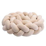 Tresse de lit bébé beige
