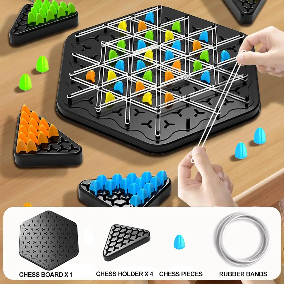Triggle Chain Jeu élastique