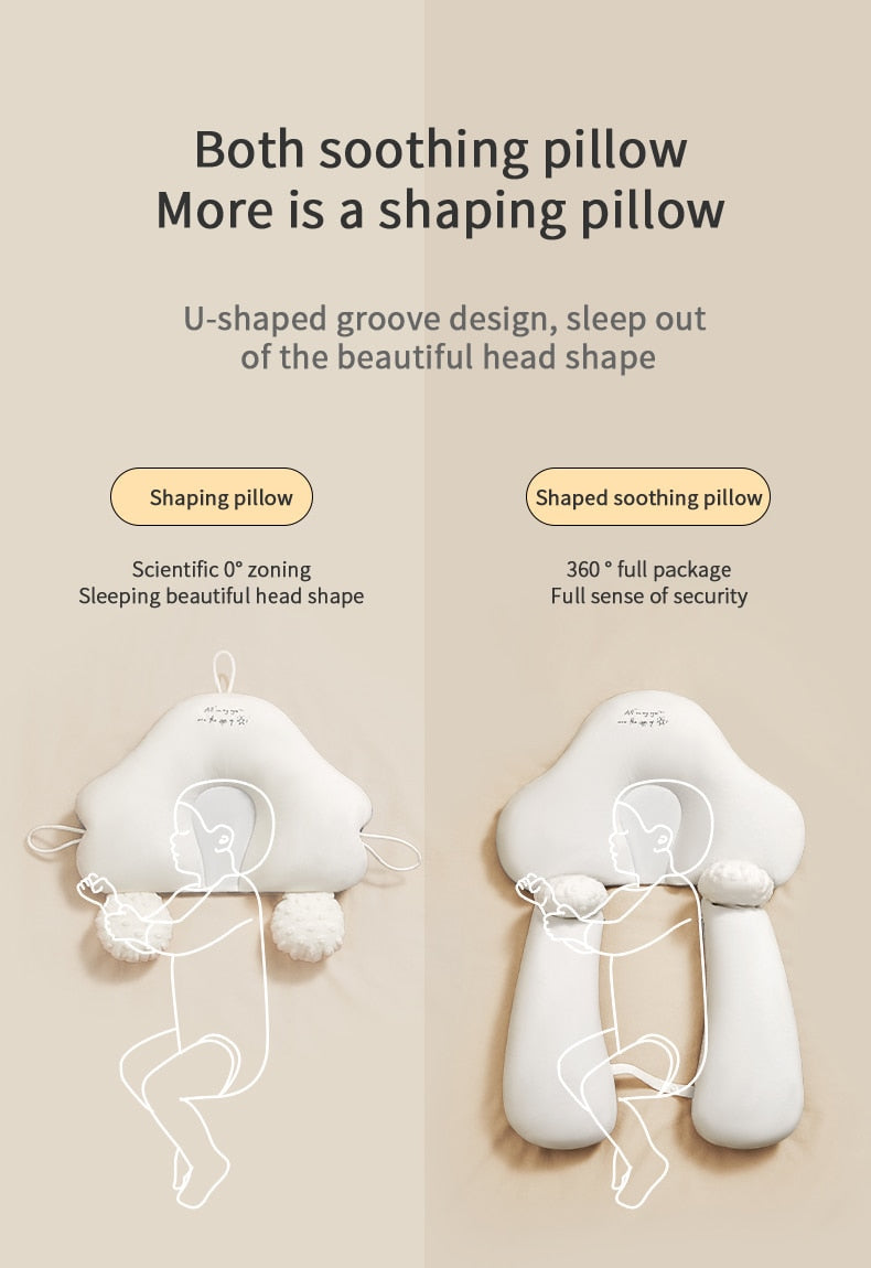 Oreiller Ergonomique Bébé en Coton Biologique PureRest
