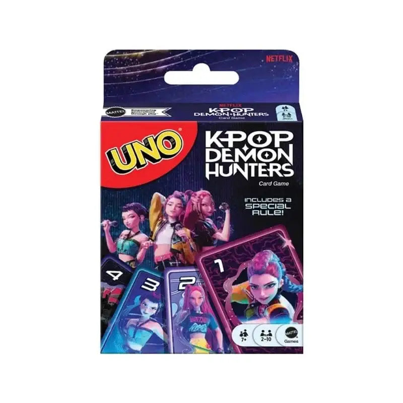 Cartes UNO K-POP Demon Hunters