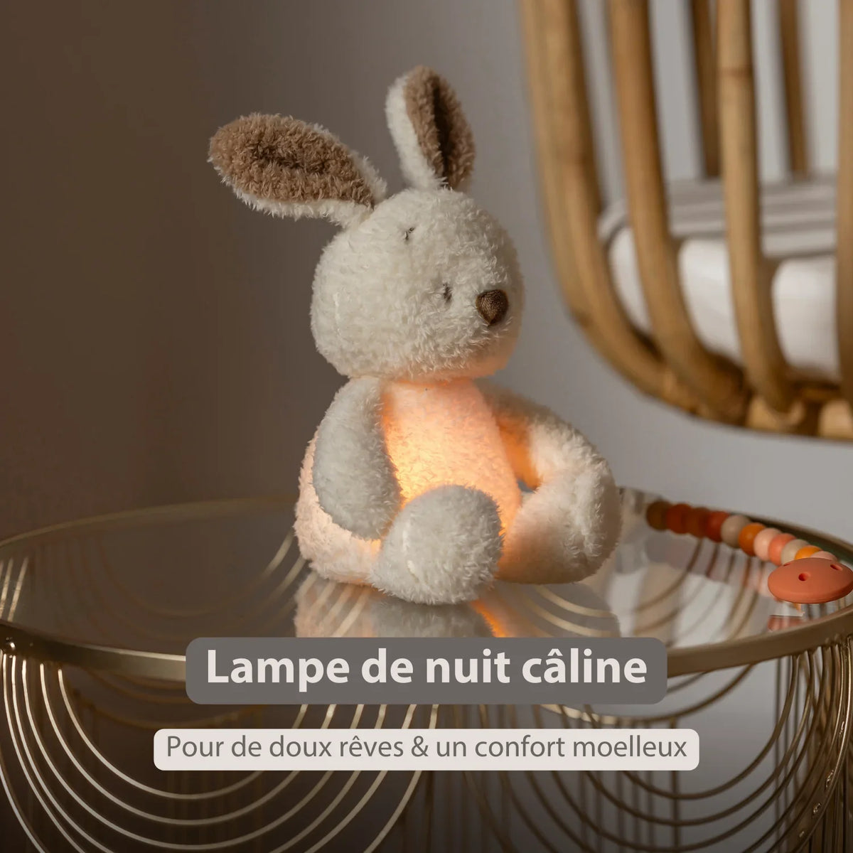 Mon beau doudou - veilleuse lapin