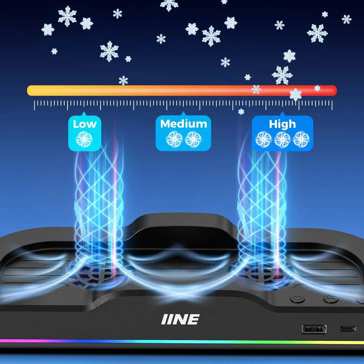 Ventilateur refroidissement Switch 2 RGB