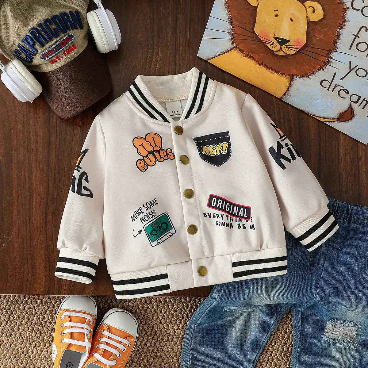 Veste Bébé Printemps Automne Sportswear 1 à 3 ans