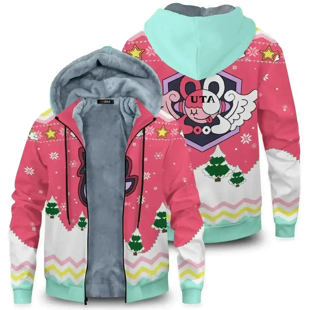Veste Capuche Hiver One Piece