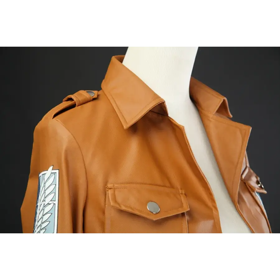 Veste en cuir du bataillon d'exploration shingeki no Kyojin