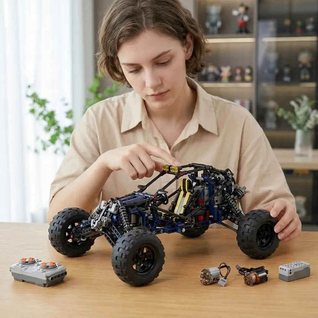 Voiture électrique télécommandée à construire