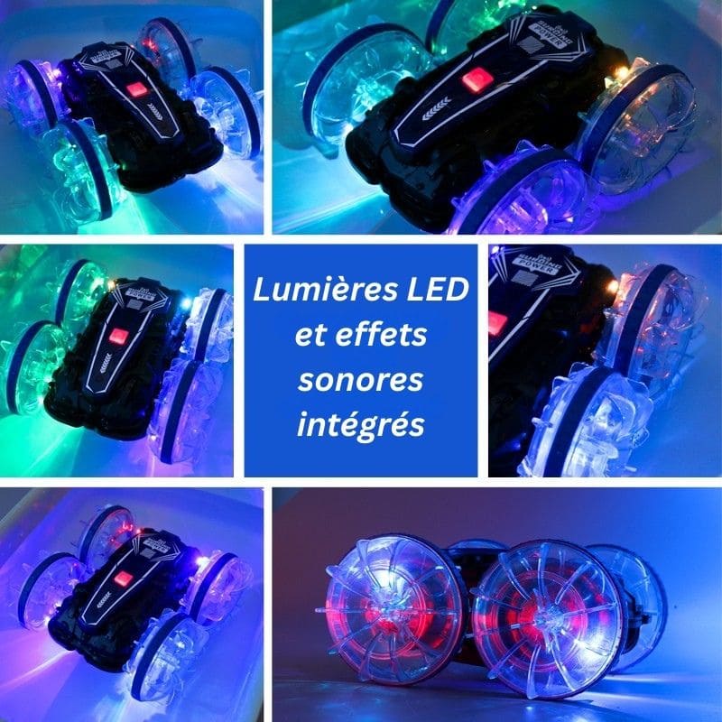 Voiture Télécommandée Amphibie Enfant | WaveClimber