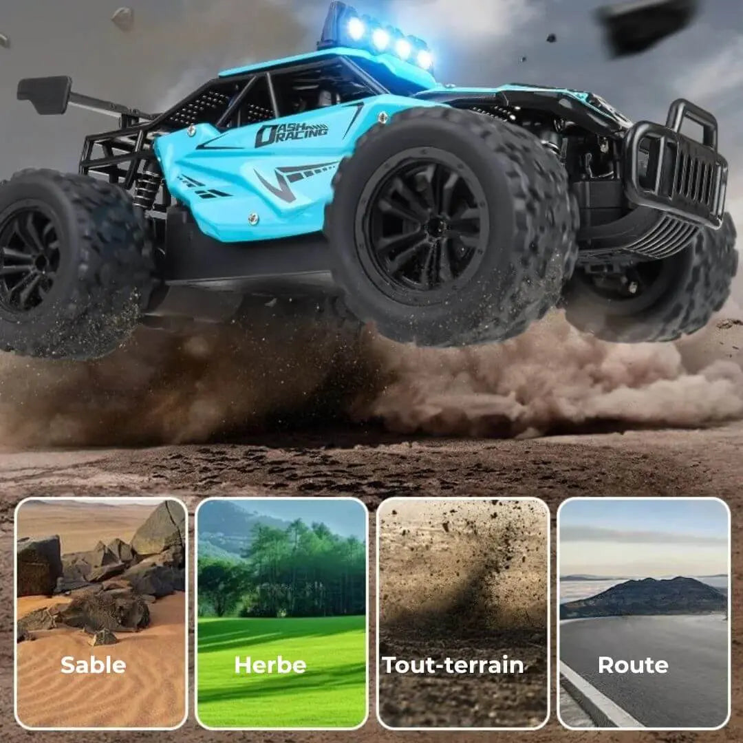 Voiture Télécommandée Tout Terrain 1/16 – DashRacing