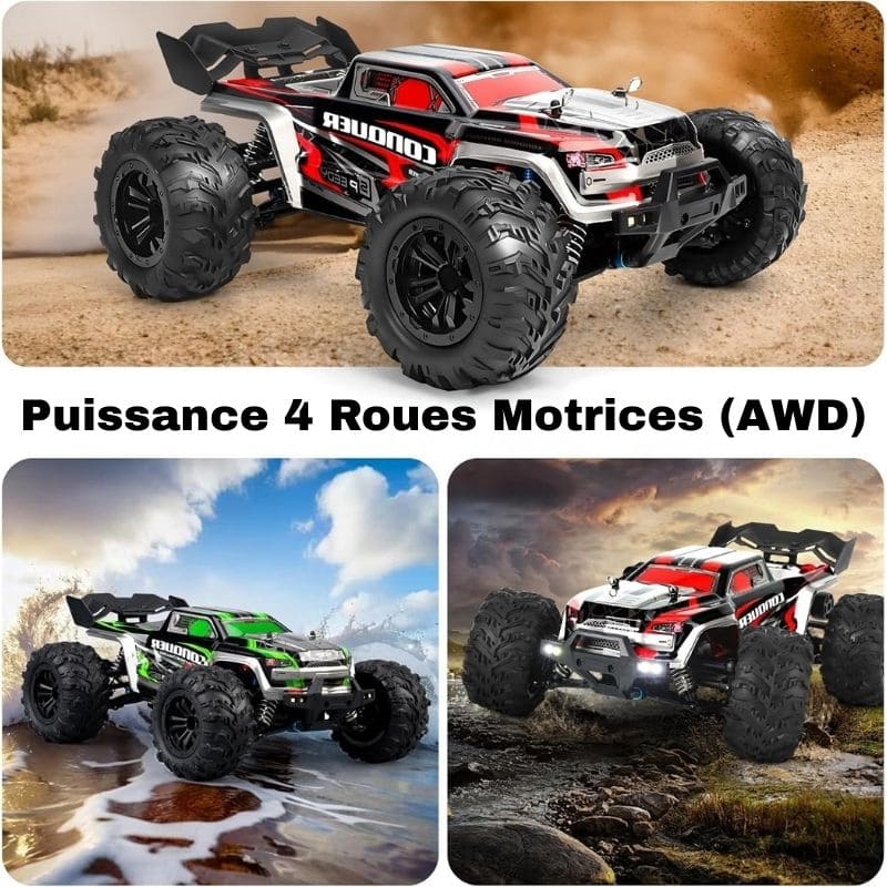 Voiture Télécommandée Buggy Haute Vitesse 4x4 – 50 km/h | ThunderClimb