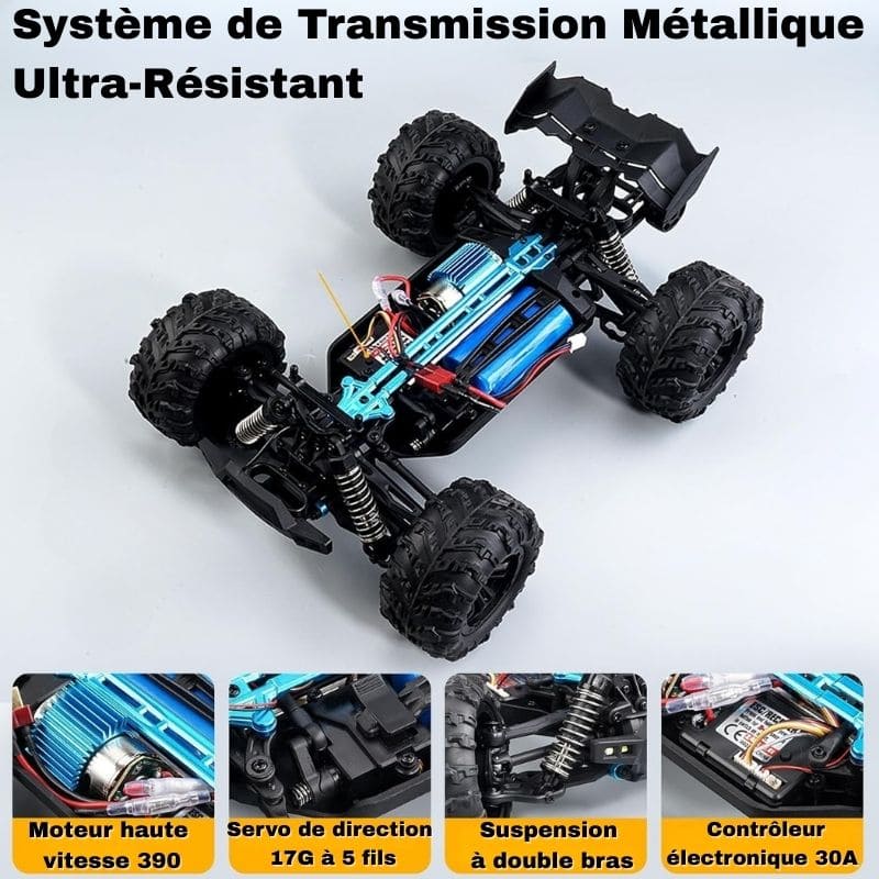 Voiture Télécommandée Buggy Haute Vitesse 4x4 – 50 km/h | ThunderClimb