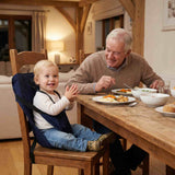 Harnais de Voyage Portable BabySafe (Harnais de Repas en Tissu Lavable)