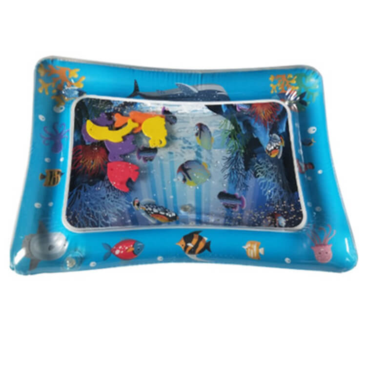 Tapis Sensoriel Aquatique OceanExplorer pour Tummy Time (Sans BPA)