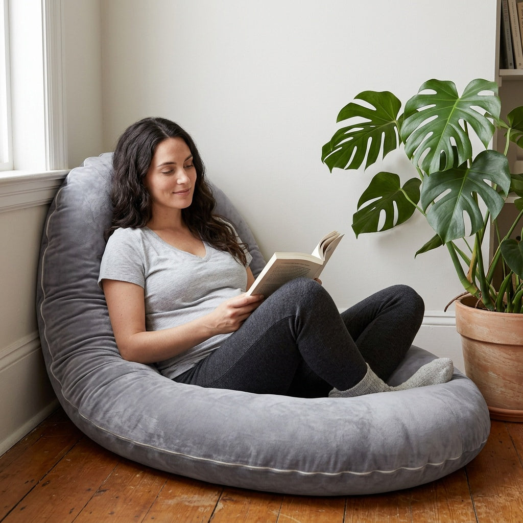 Coussin de grossesse en forme de C