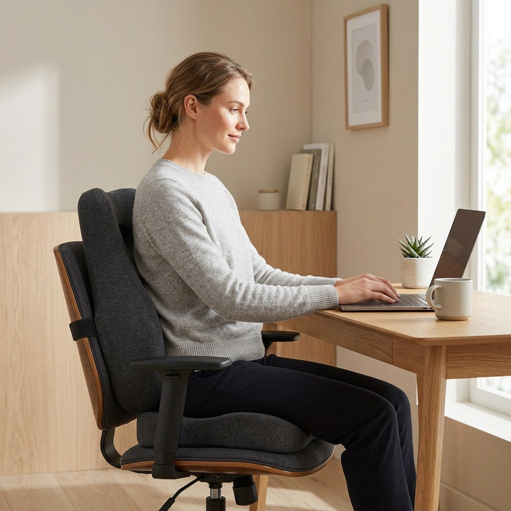 Coussin ergonomique dossier avec assise
