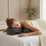 Coussin ergonomique pour la poitrine et le visage