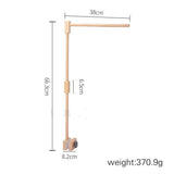Bras de Mobile en Bois de Hêtre Premium & Support de Filet (Montage Universel pour Lit Bébé)