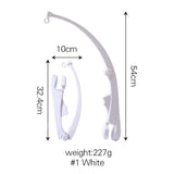 Bras de Mobile en Bois de Hêtre Premium & Support de Filet (Montage Universel pour Lit Bébé)