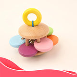 Montessori Nature Wooden Sensory Rattle & Bell Kit (Organic Beech)