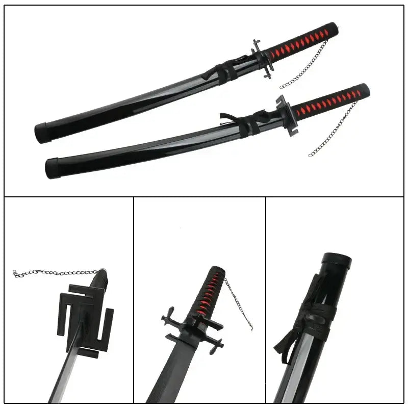 Zanpakuto Zangetsu Bankai Epée de Cosplay Ichigo Kurosaki