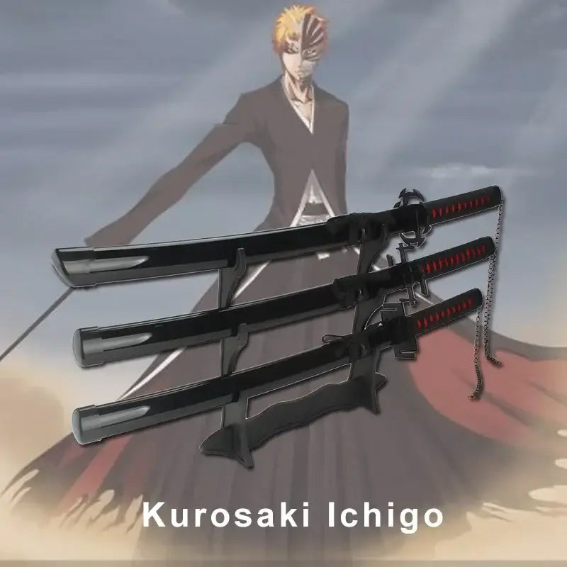 Zanpakuto Zangetsu Bankai Epée de Cosplay Ichigo Kurosaki